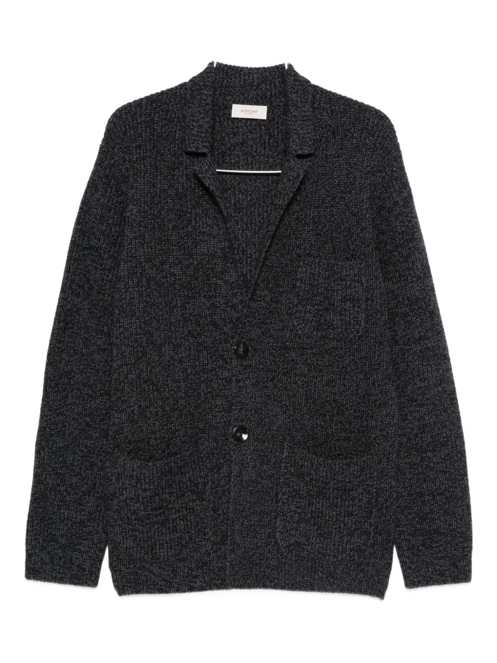 

Кардиган с V-образным вырезом Agnona, синий