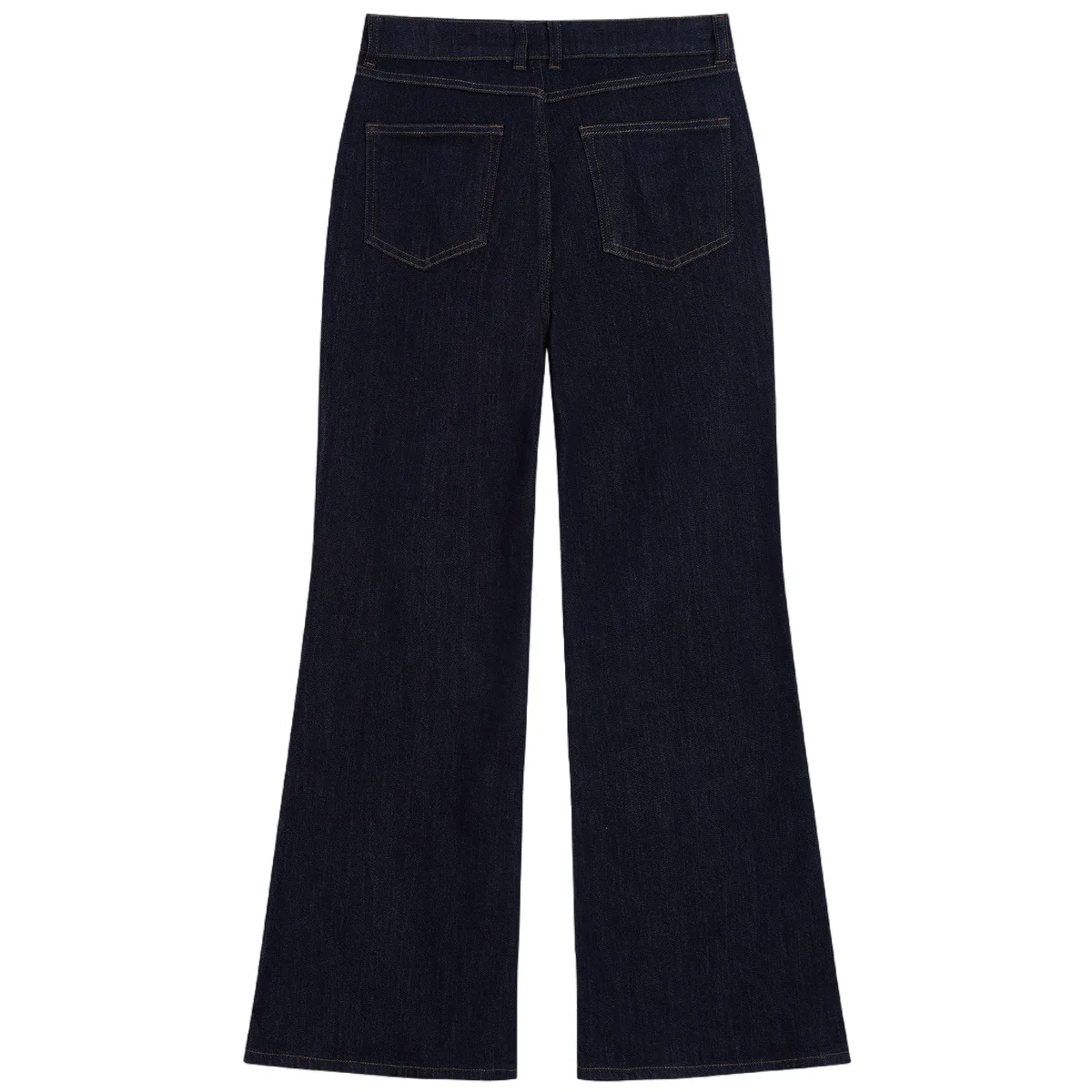 Женские джинсы клеш GAP, Dark Blue — фото 3