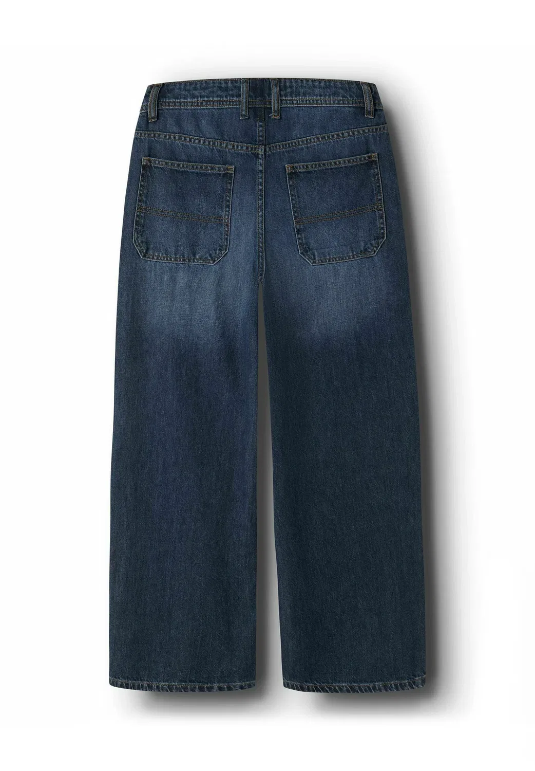 Джинсы-Скейтеры широкого кроя - прямые джинсы Two Soon, Dark Blue Denim — фото 2