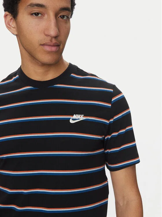 Футболка regular fit Nike, черный — фото 4