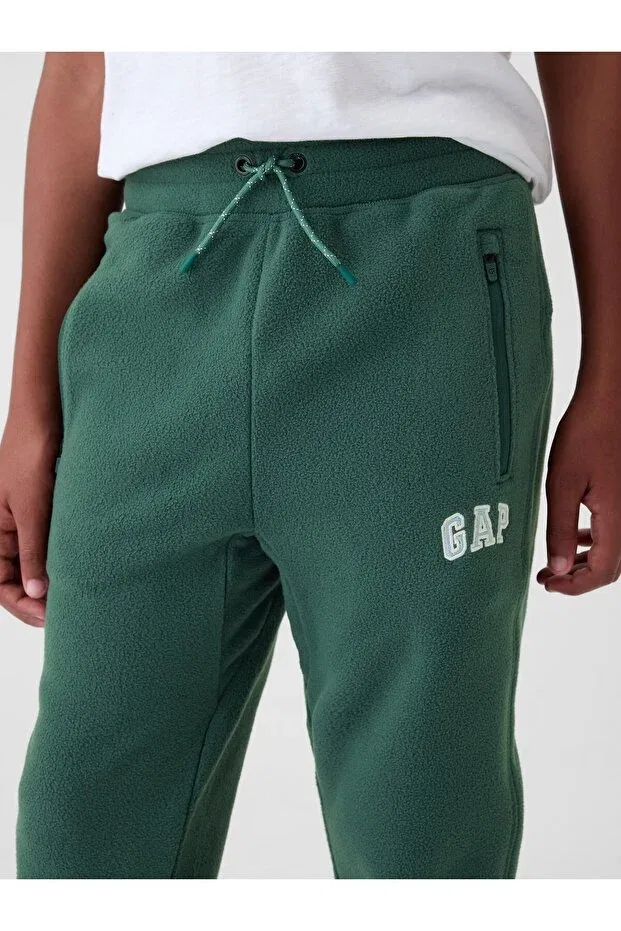Детские спортивные штаны для мальчиков с принтом Gap, Green-000 — фото 3