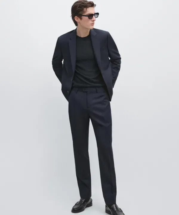 Блейзер шерстяной, Massimo Dutti — фото 2