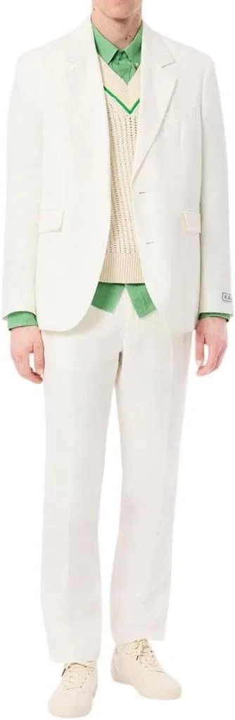 Мужская рубашка из льна, свободного кроя, Lacoste, Liamone — фото 4