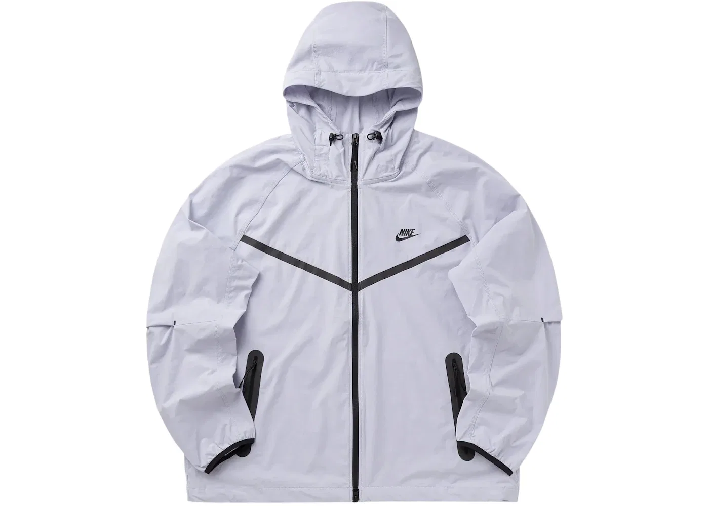 Мужская худи Tech Fleece Woven Full Zip Nike, Ghost
