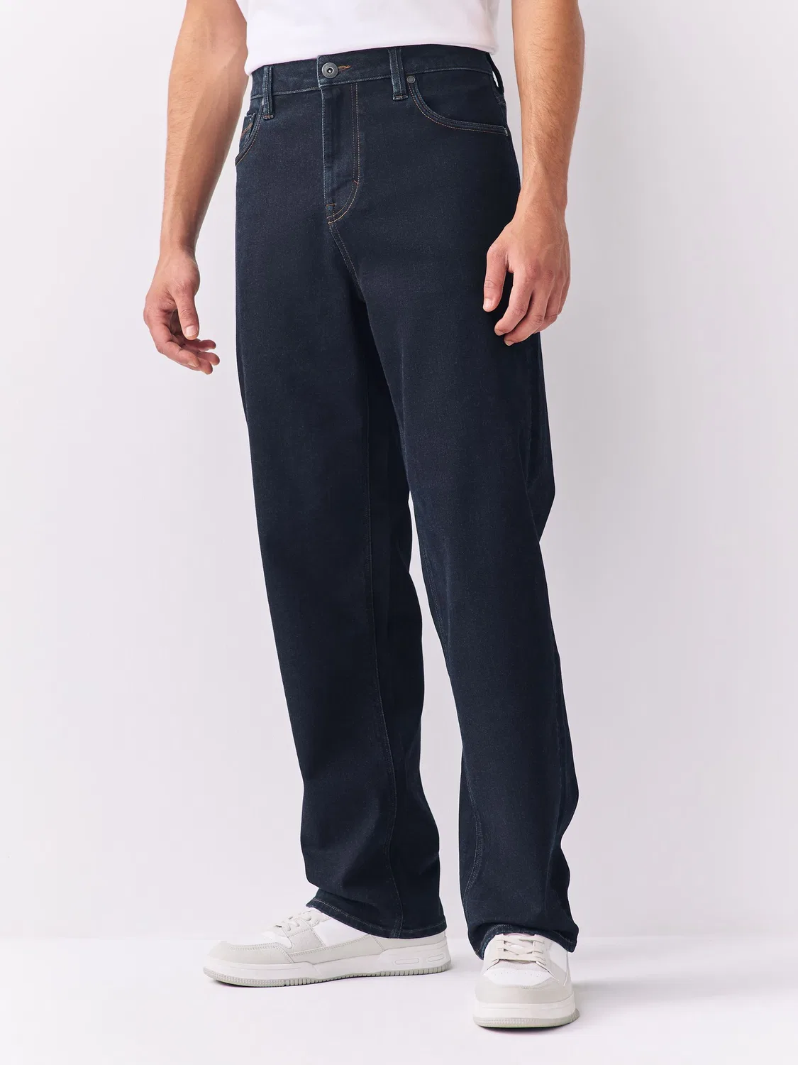 Джинсы свободного кроя Motionflex Next, Blue Rinse