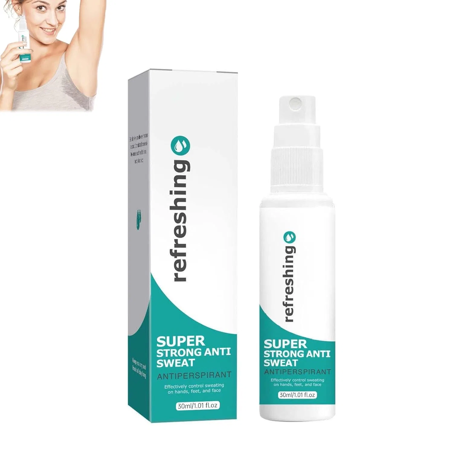 Антиперспирант Deo Spray против сильного потоотделения, Generic, 1 шт