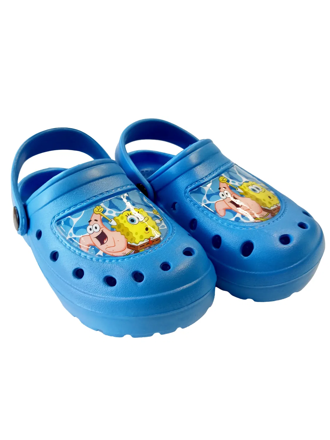 Мюли с принтом Spongebob Schwammkopf, синий — фото 3