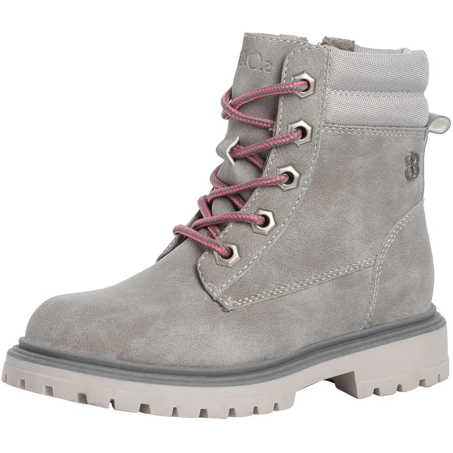 Детские ботинки для девочек из синтетики 5-5-45204-29 s.Oliver, Grigio