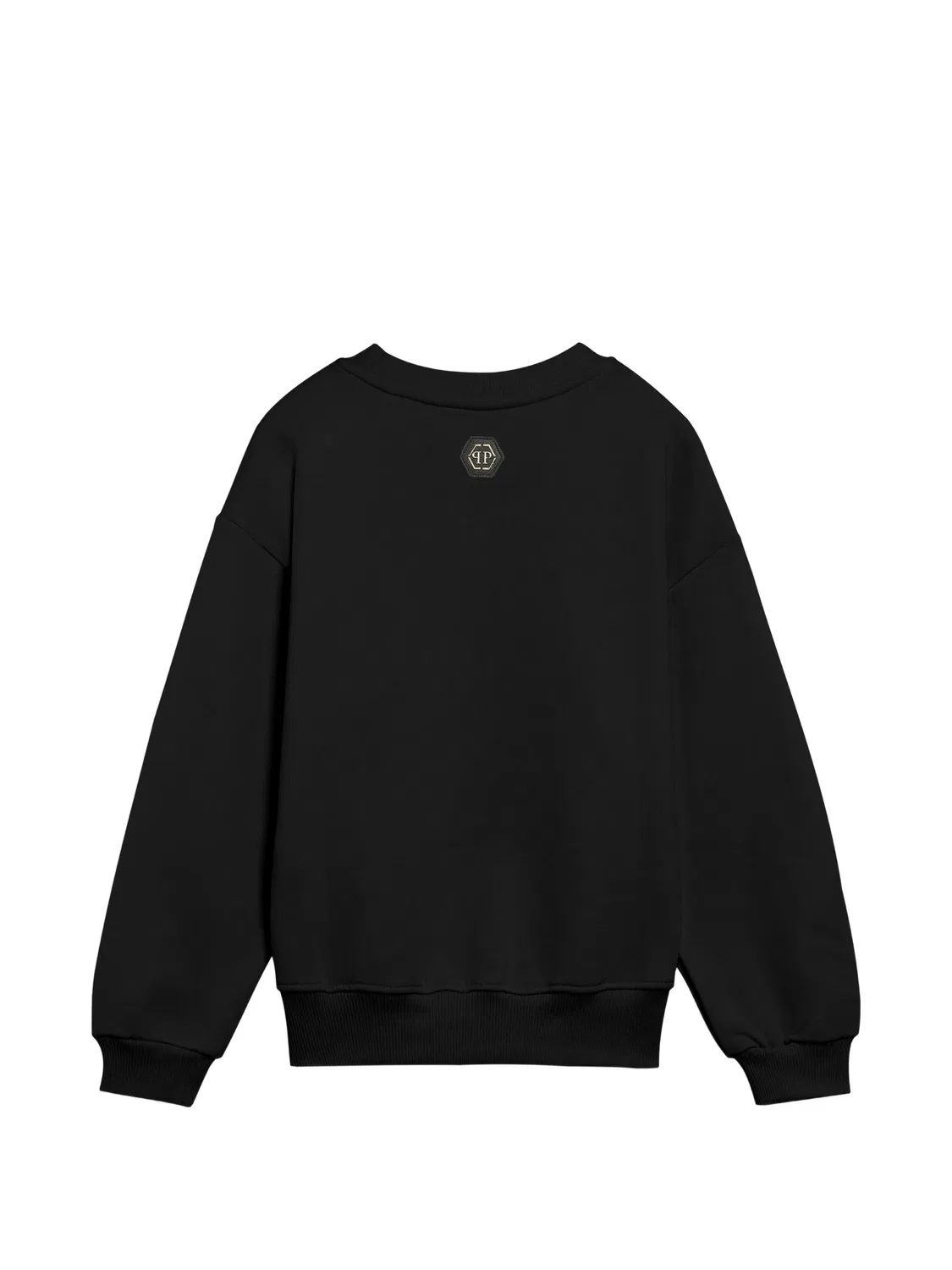 Philipp Plein Свитшот с мишкой и стразами черный — фото 2