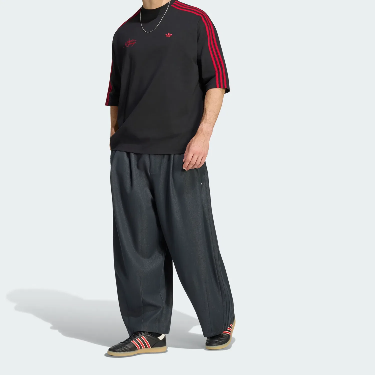 Мужские повседневные брюки Carbon Black Adidas Originals, Carbon Black — фото 4