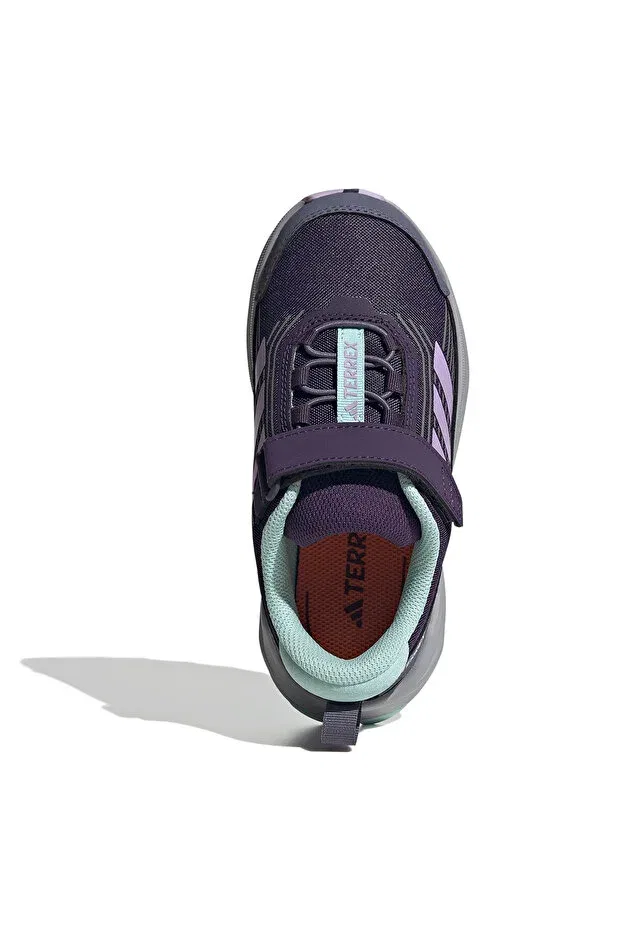 Детские кроссовки для девочек с липучкой Terrex trailmaker 2 Adidas, Aurplu Powplu Seflaq — фото 4