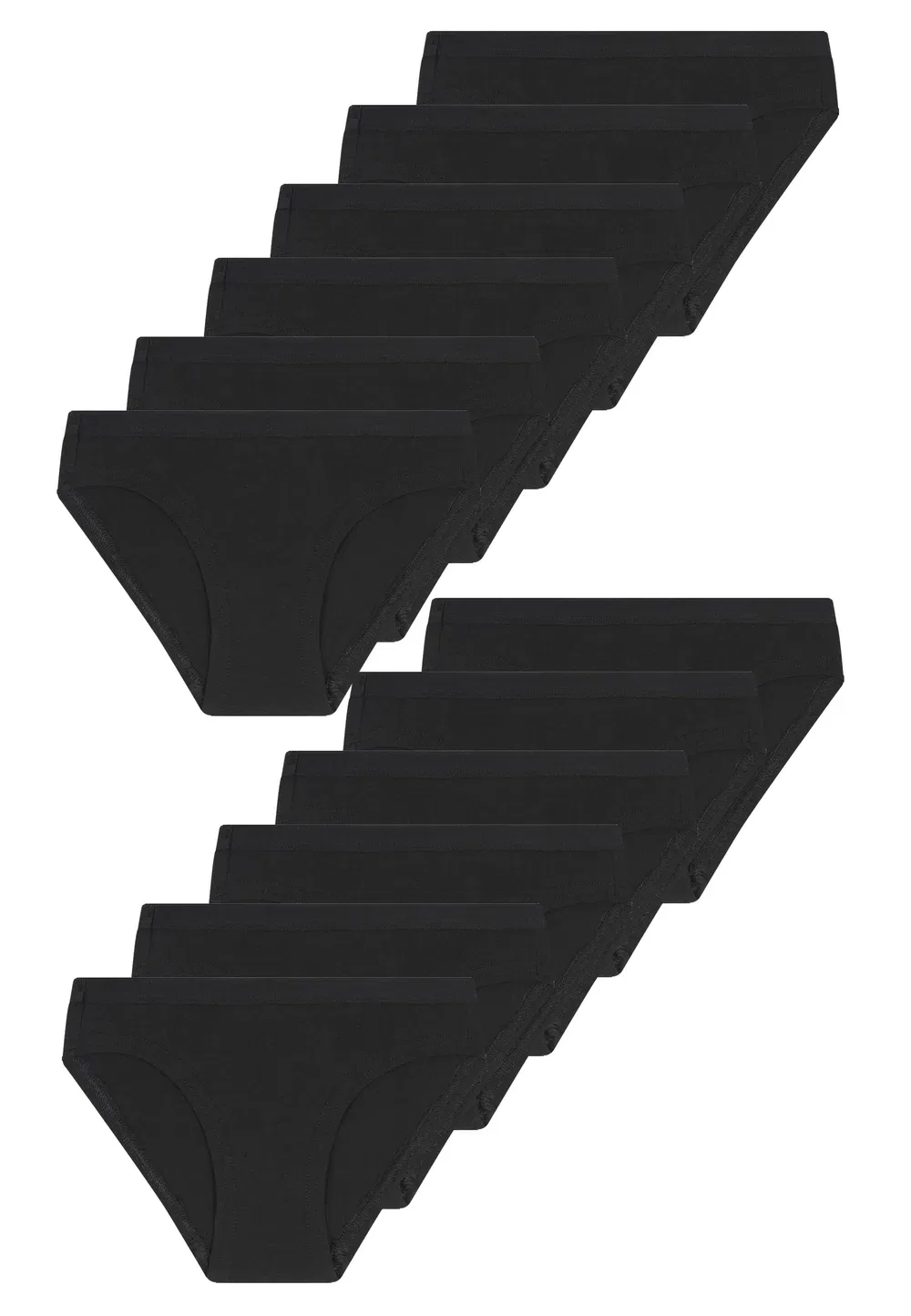 12 трусов тай-брифы Decoy, Black