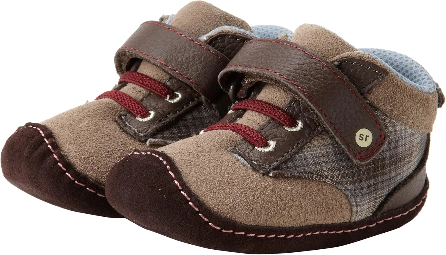 Детские кроссовки для мальчиков Brent Stride Rite, Brown/Plaid