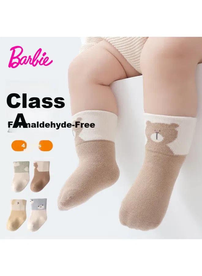 Носки детские короткие хлопковые Barbie