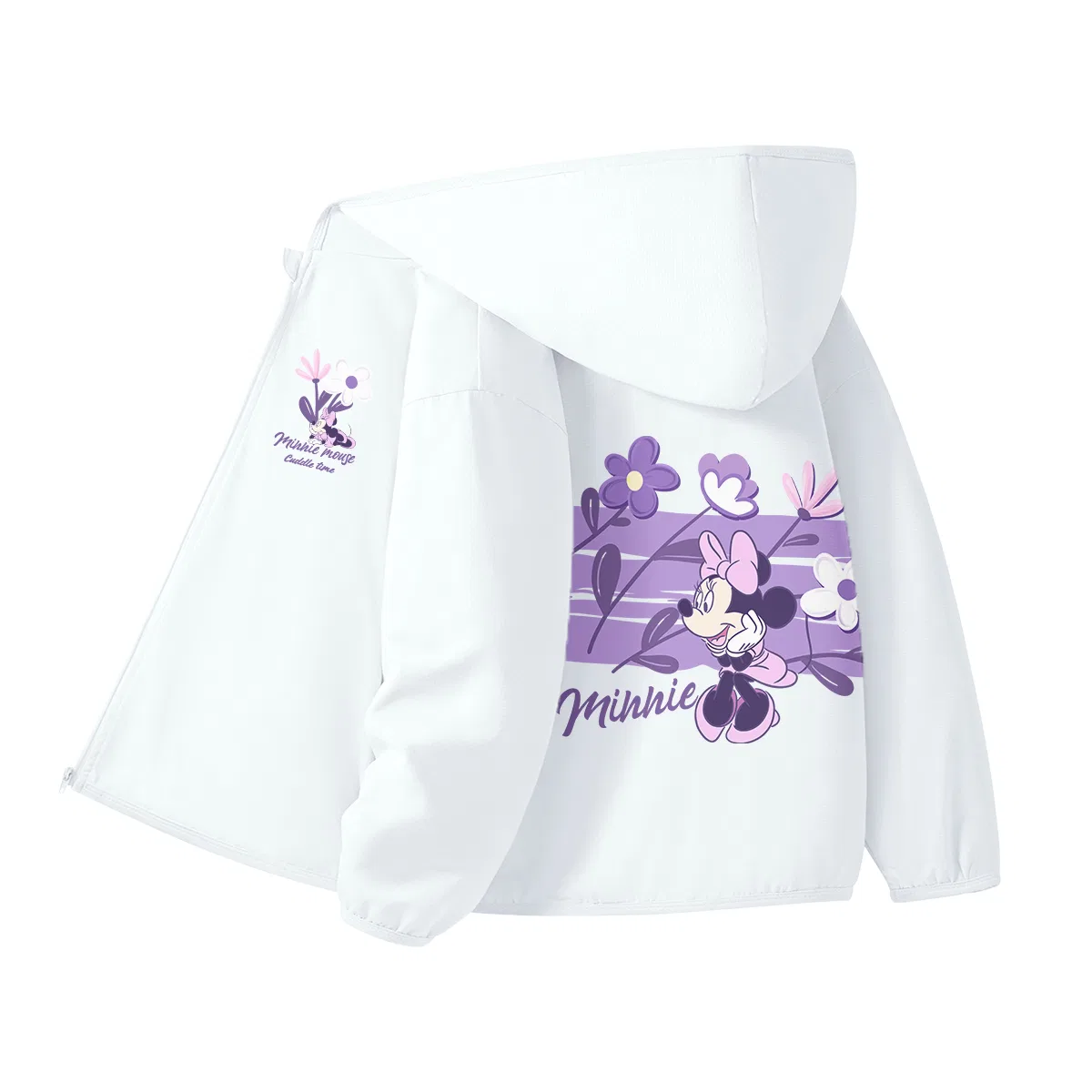 Детская ветровка Disney, дышащая, UPF50+, Double White