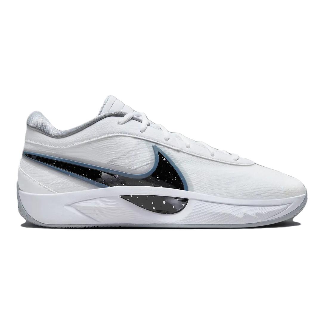 Детские баскетбольные кроссовки Nike Giannis Freak 6 Abrasion Resistant Low Top White Black — фото 2