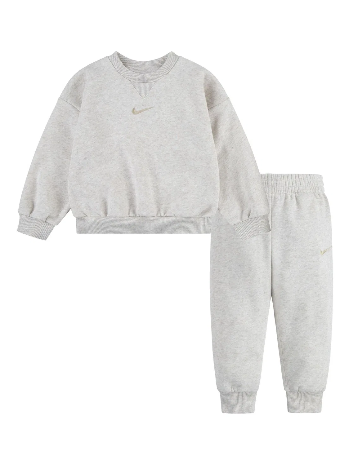 Костюм спортивный из флиса Nike Essential Marl Nike, кремовый