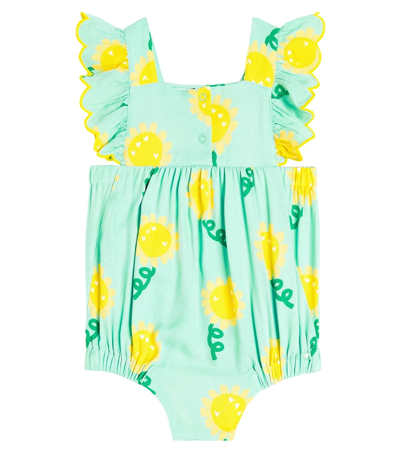 Детский боди с принтом Stella Mccartney Kids, черный — фото 2