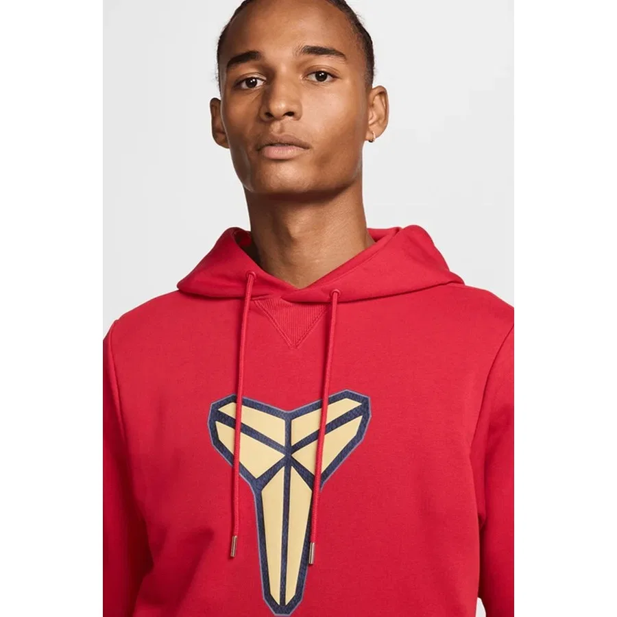 Худи баскетбольное с капюшоном Kobe Dri-Fit Nike, Красный — фото 3