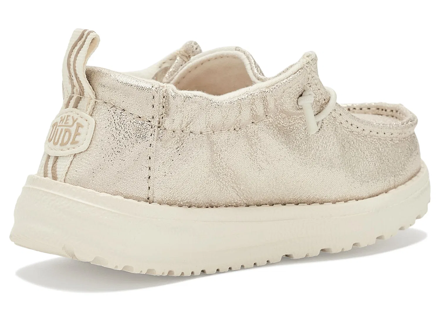 Кроссовки Lildude Slip-on Seasonal (для младенцев и малышей) Hey Dude Kids, Champagne — фото 4
