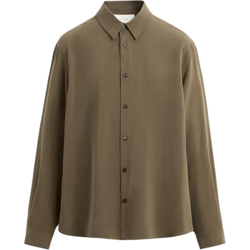 Мужская рубашка Earth Tone ZARA, Earth Tone
