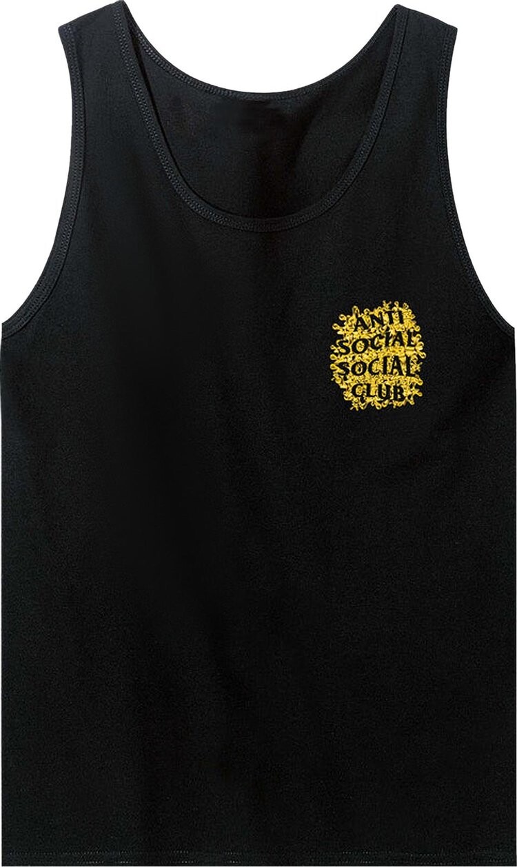 

Топ Anti Social Social Club Our Experiment Tank Top 'Black', черный