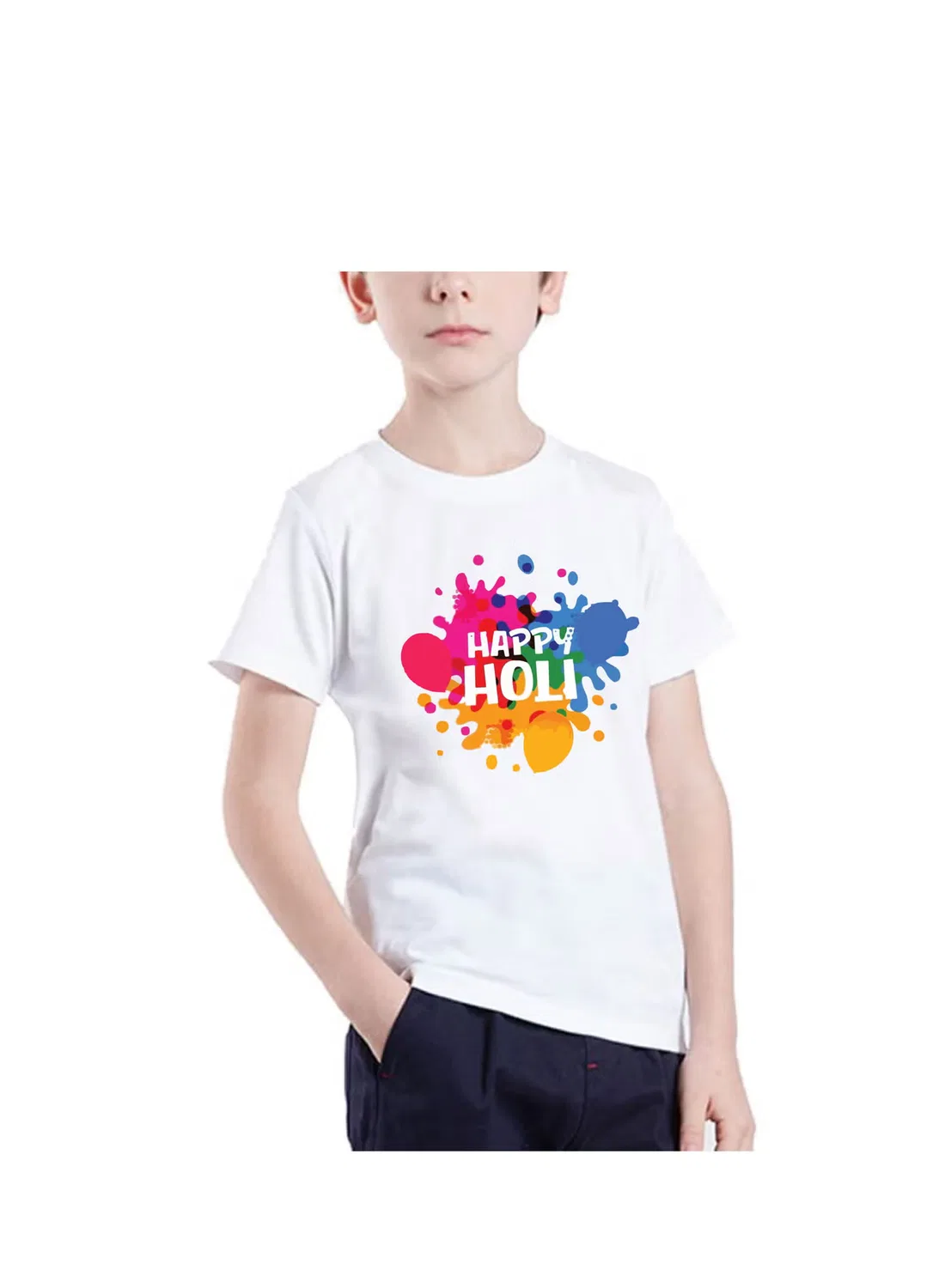 Футболка с принтом хлопковая Holi Printshop4Me, дизайн 1 — фото 2