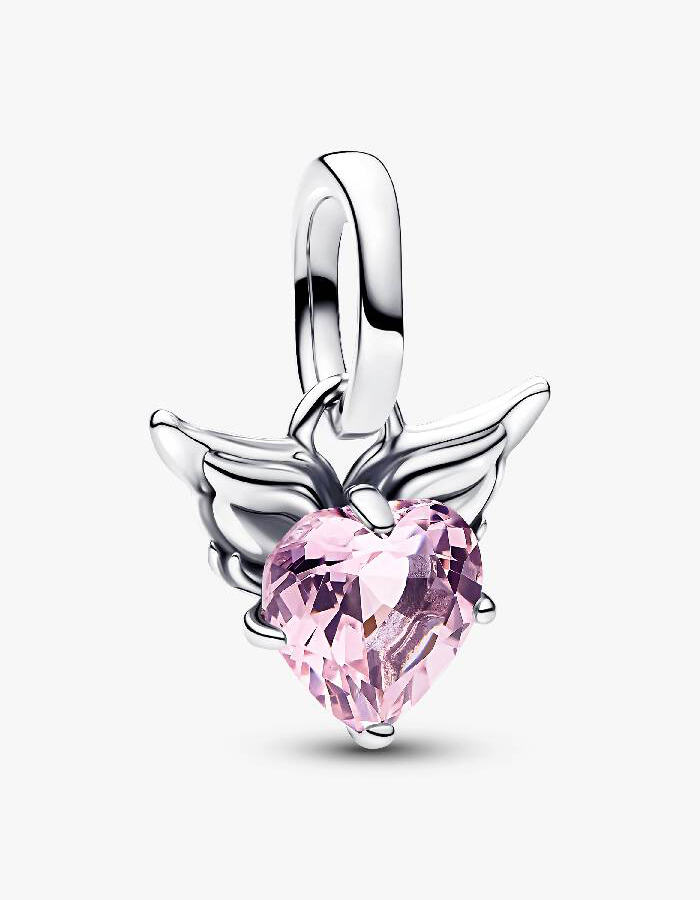 

Шарм Pandora Winged Heart Mini Dangle, серебро