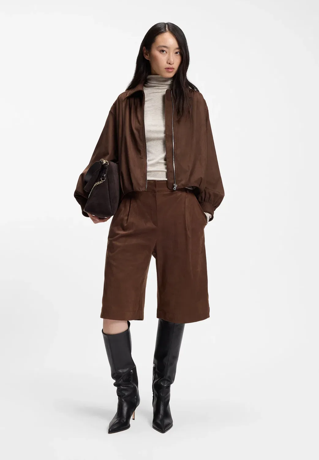 C_Jasuede - легкая куртка Boss, Medium Brown — фото 2