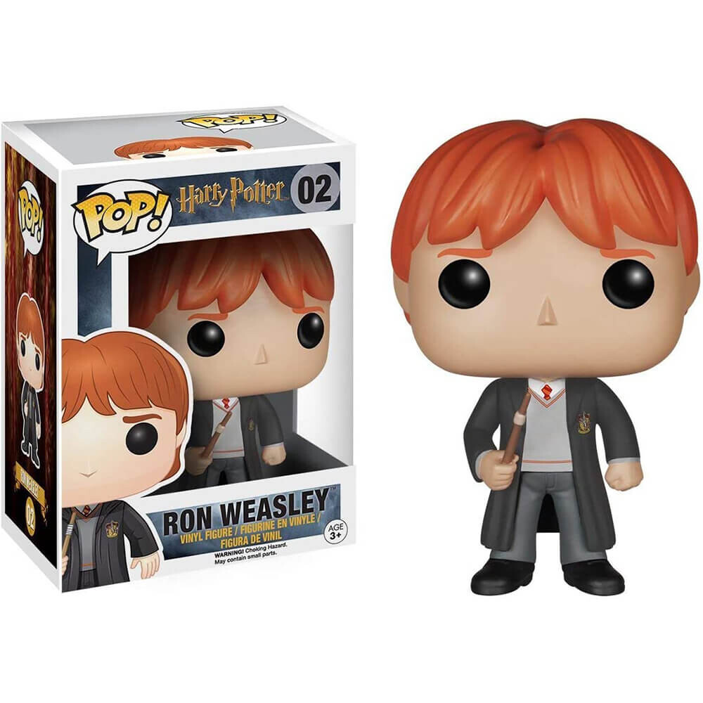 

Фигурка Funko Pop! Movies: Harry Potter, Рон Уизли (с защитным кейсом)