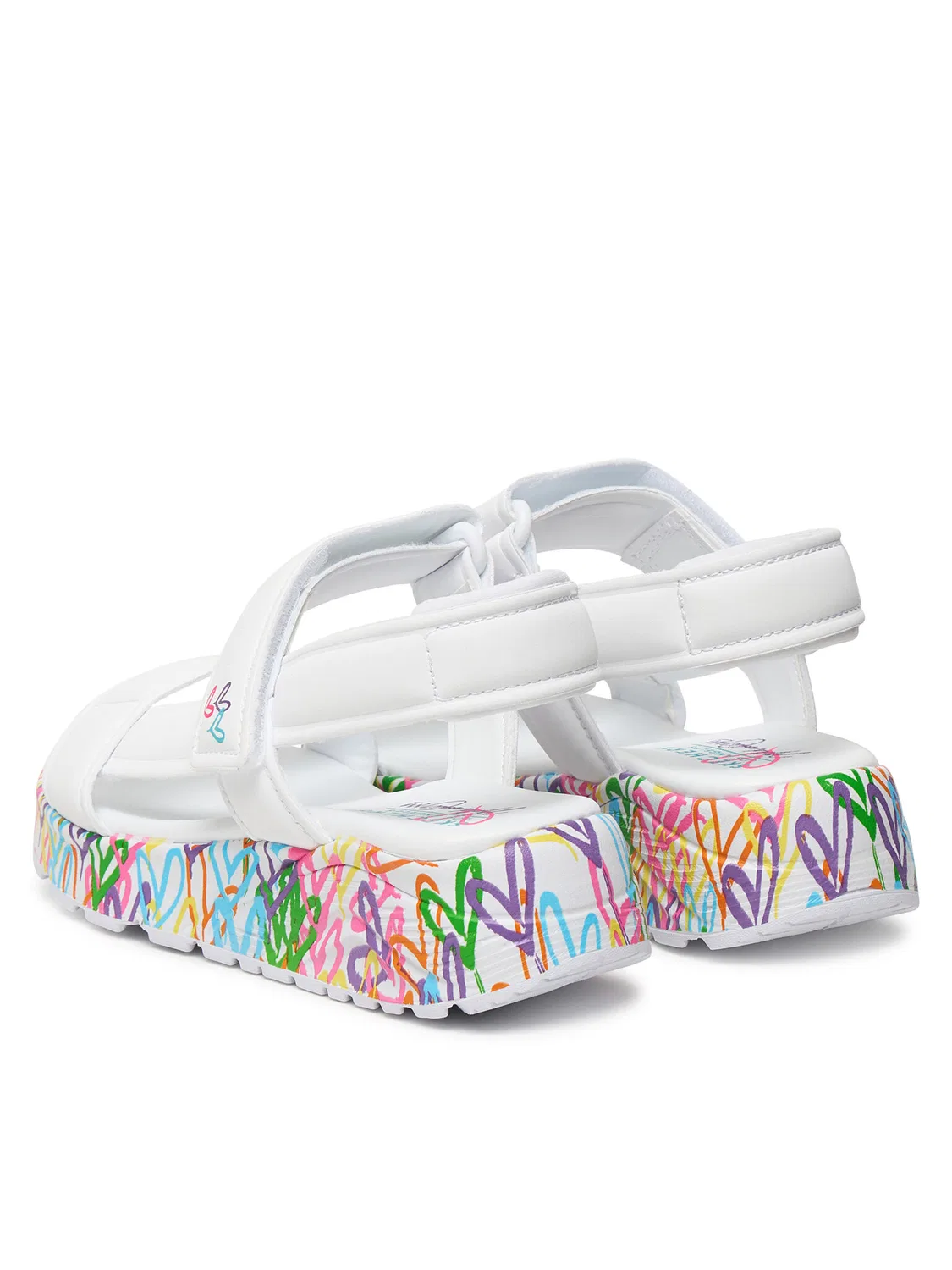 Сандалии для девочки Uno Lite Sandal Sunny Love Skechers, белый — фото 3