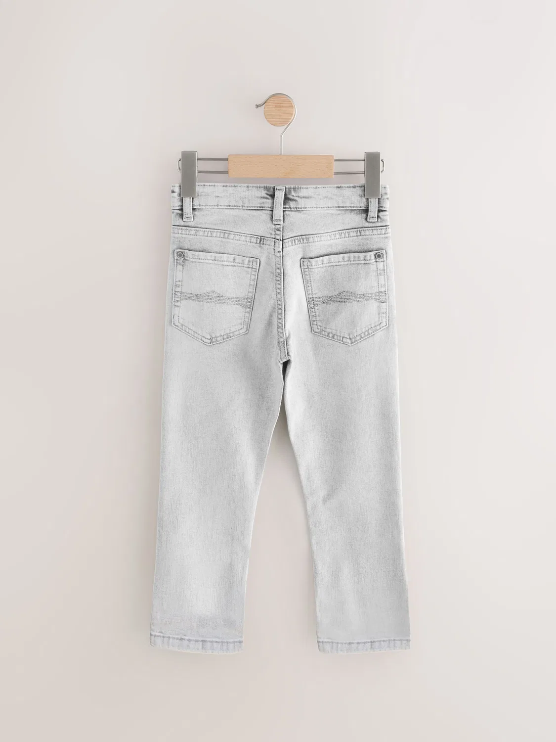 Джинсы Regular Fit Stretch Next, Light Grey — фото 2