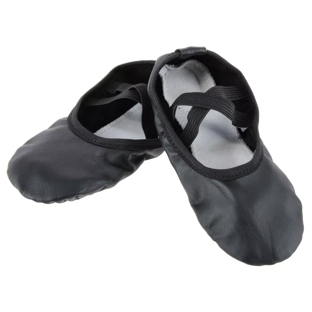 Детские балетки с перекрестной резинкой Wootie CTM, Black