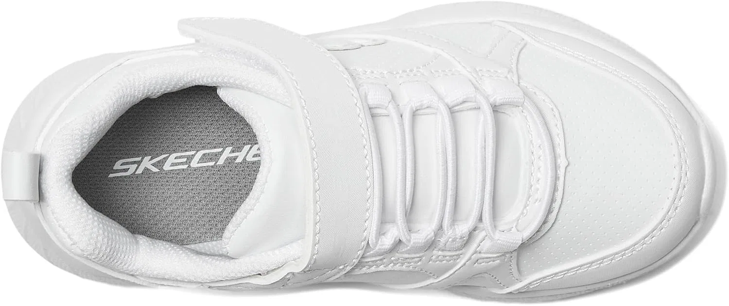 Детские кроссовки для девочек Microspec School Sweets Skechers, White — фото 2