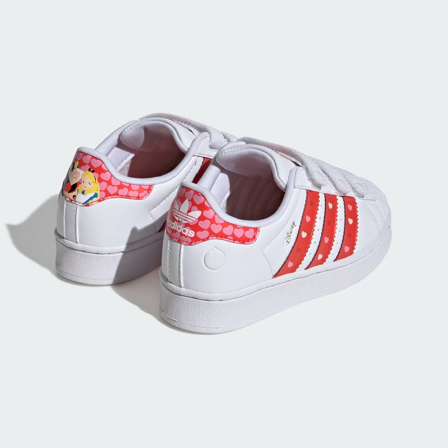 Кроссовки Adidas Disney Superstar Led Lights Comfort Closure KK1295, белый — фото 3