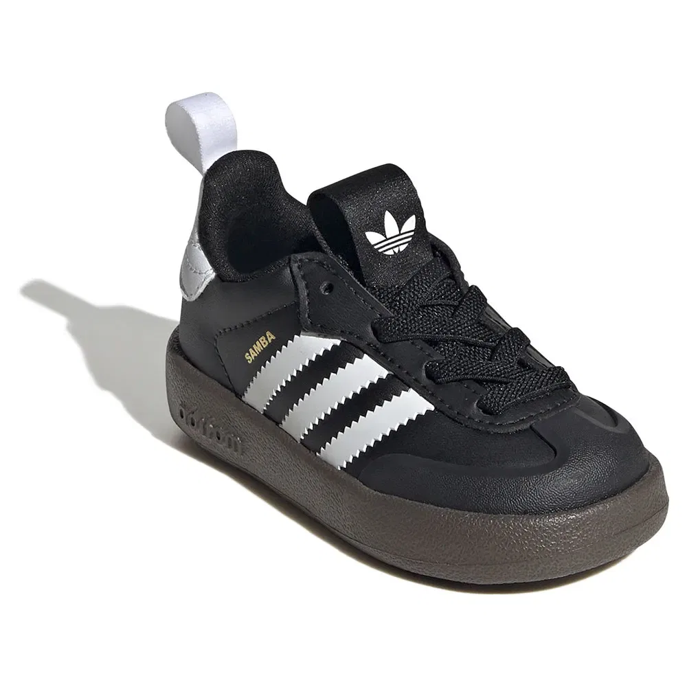 Детские кроссовки для девочек с мягкой амортизацией Adifom Samba 360 Adidas Originals, Black — фото 4
