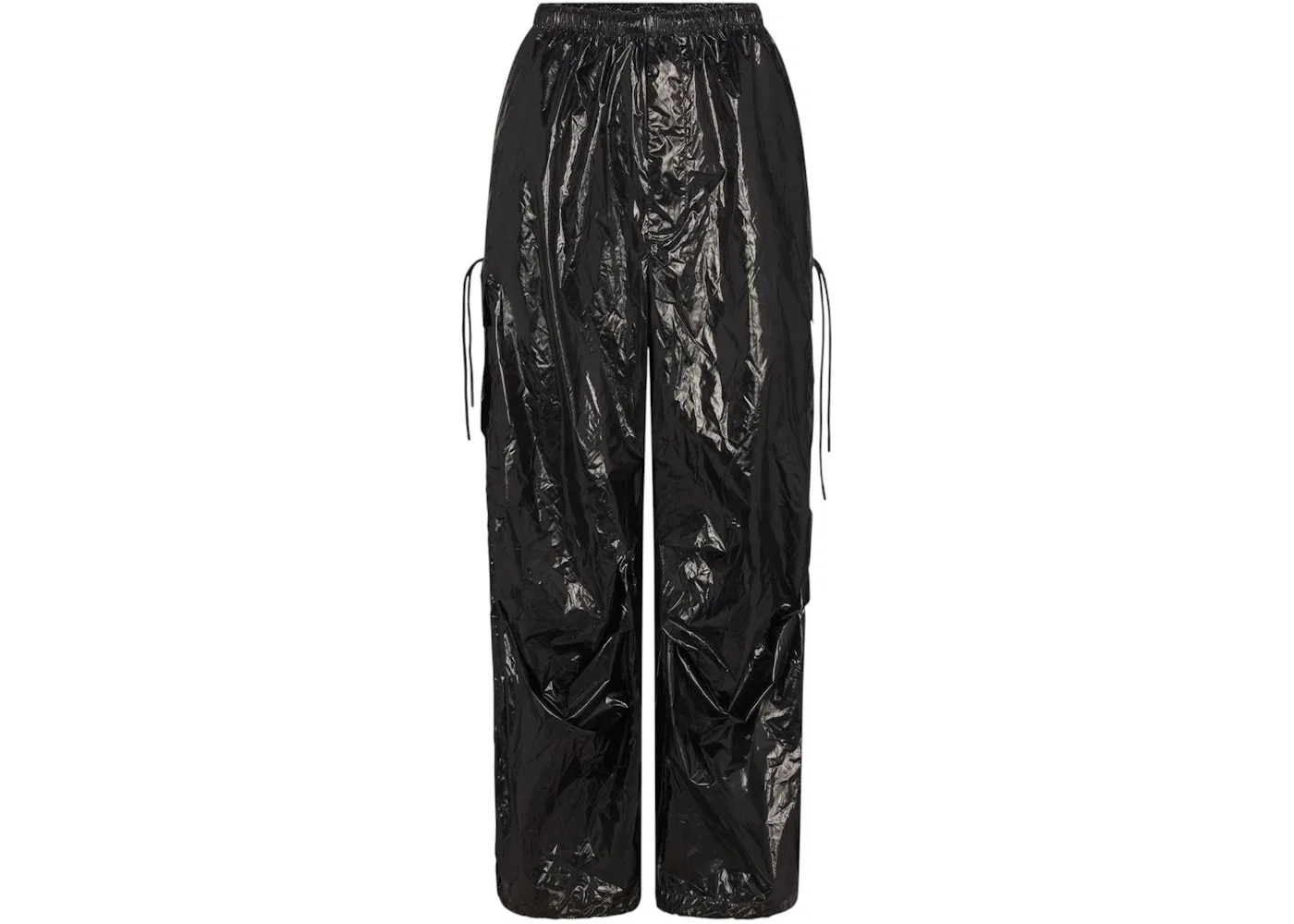 Женские брюки из блестящего нейлона Cargo Pant Nike x SKIMS, Obsidian