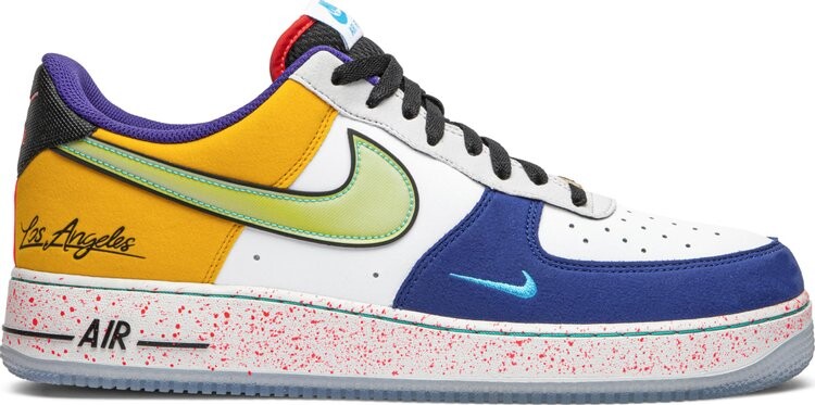 

Кроссовки Nike Air Force 1 '07 LV8 'What The LA', многоцветный