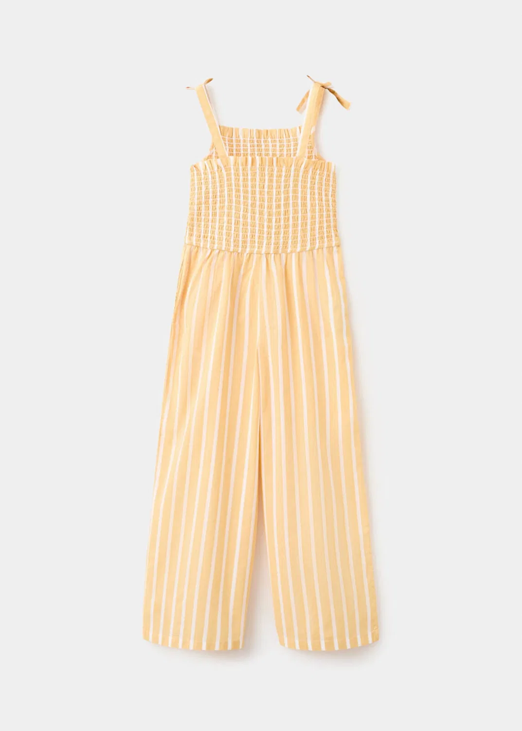 Детский комбинезон Mango Kids Санни желтого цвета — фото 2