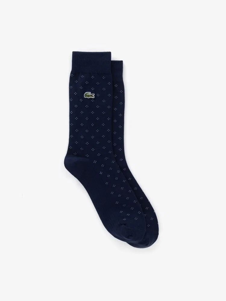 Носки LACOSTE с точечным узором, RA040E-56G, Black — фото 4