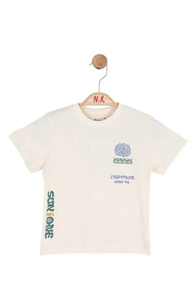 Детская футболка для мальчиков хлопковая Nk, Nude Color