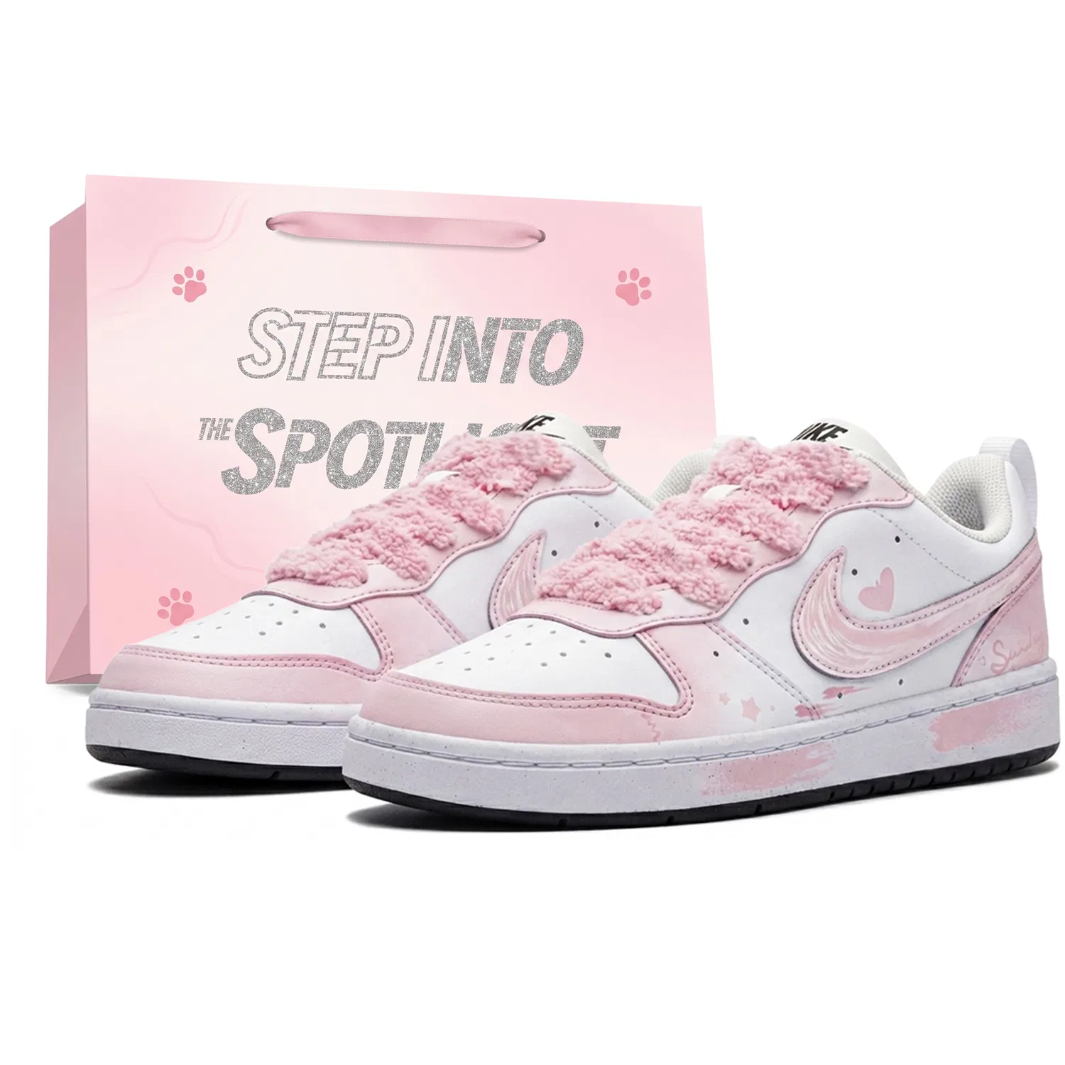 Детские кроссовки для скейтбординга с принтом Cherry Blossom Pink Nike, Cherry Blossom Pink