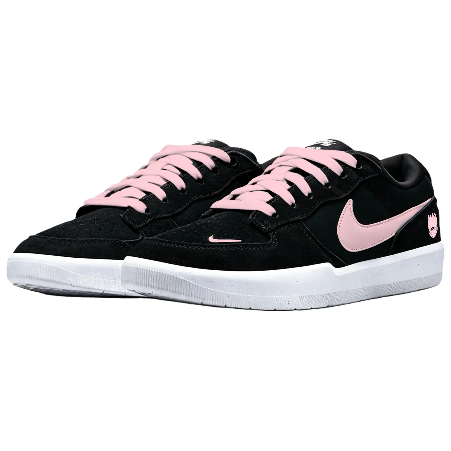 Детские кеды для скейтбординга с принтом SB Force 58 Nike, Black — фото 4