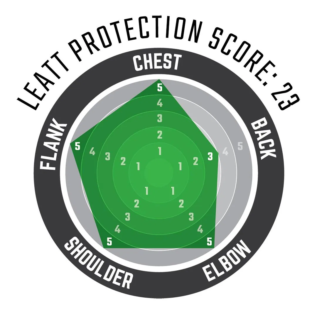 Детская защитная куртка с длинным рукавом Body Protector 5.5 Leatt, Schwarz — фото 3