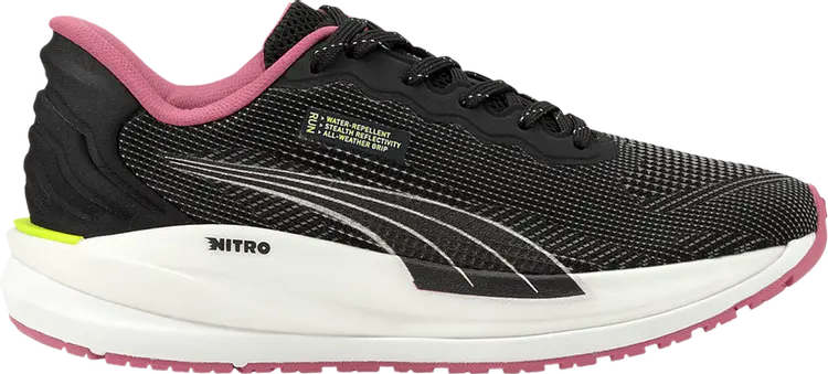

Кроссовки Puma Wmns Magnify Nitro WTR Black Mauvewood, черный
