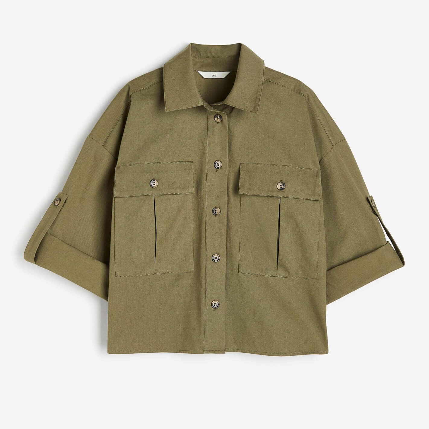 

Рубашка H&M Utility, хаки
