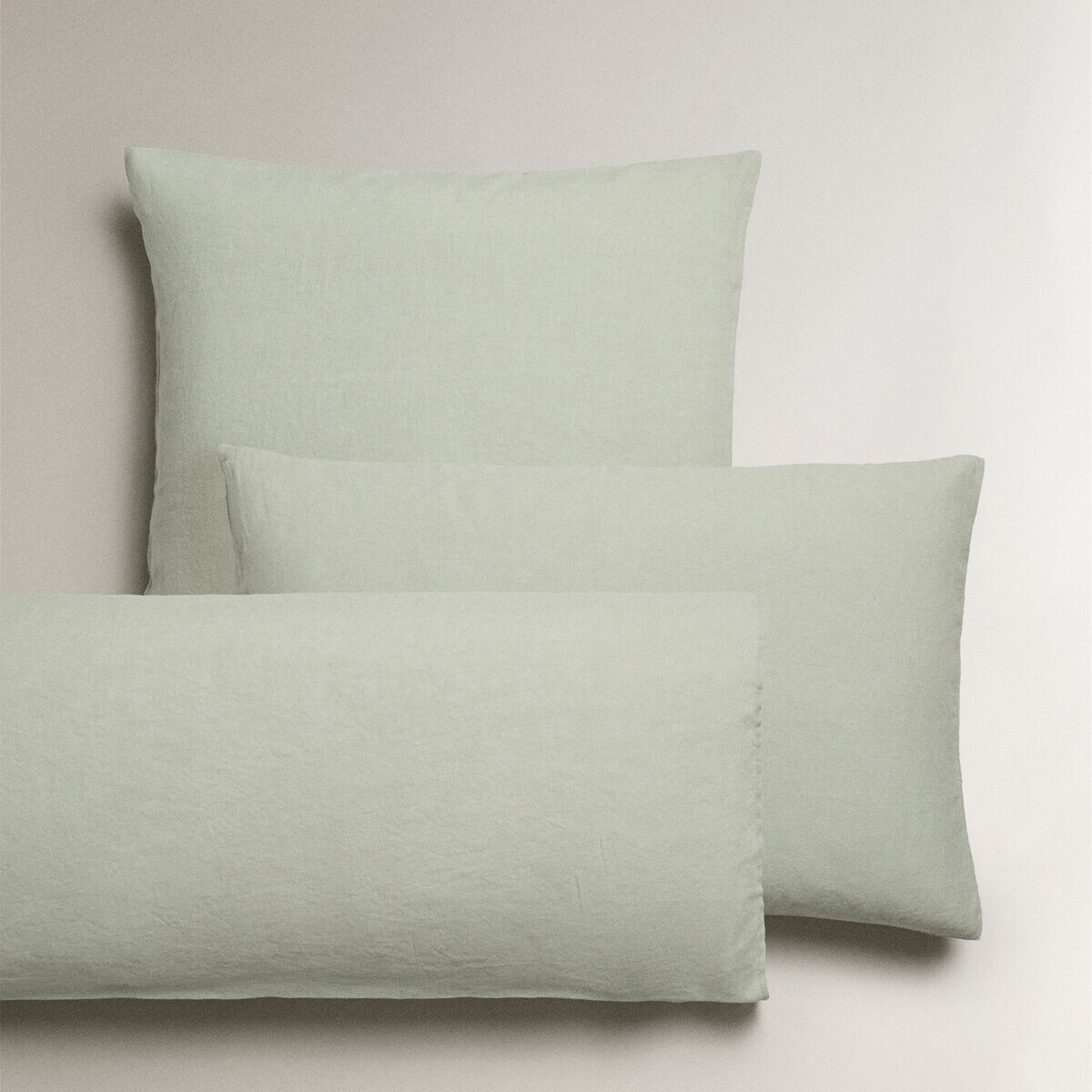

Наволочка Zara Home Linen, зеленый