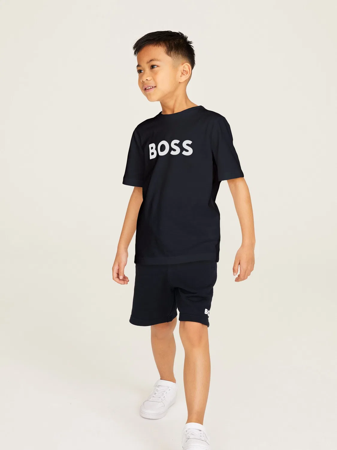 Футболка с логотипом BOSS, Navy