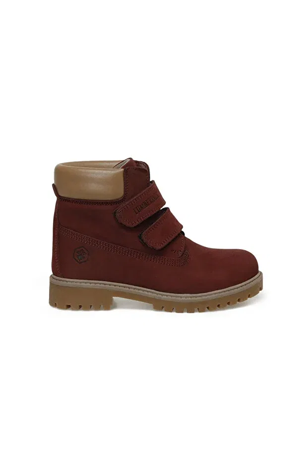 Детские ботинки для девочек с коротким каблуком Lumberjack, Burgundy