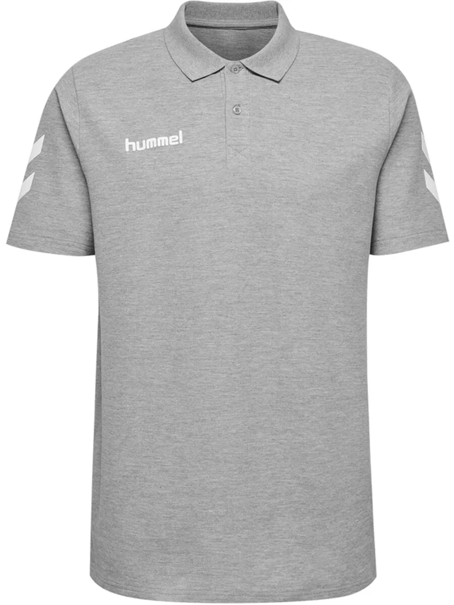 Рубашка Hummel 'Go' в серо-пятнистом цвете